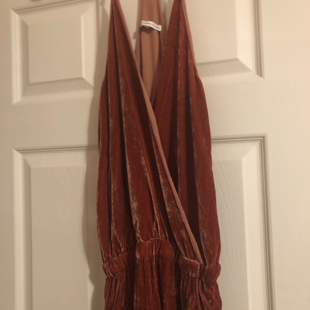 Crushed velvet jumpsuit. Super hot!🔥 - Picture 9 of 10